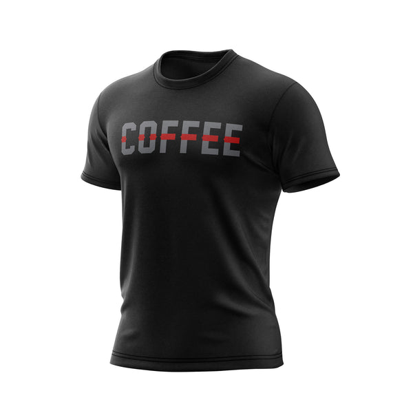The Coffee Thin Red Line Shirt.